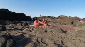 public fucking in the rocks