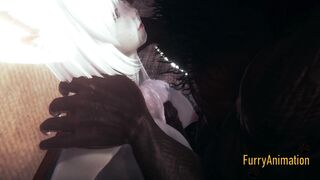 Furry Hentai - Sexy and cute Bunny having sex with a beast