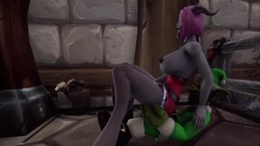santa s elves got a demon girl