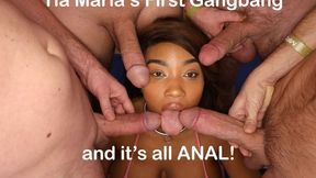 Tia Maria’s First ANAL Gangbang