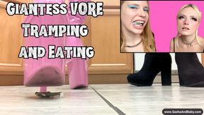 Giantess Vore Girls Trample and Eat You - Can You Come Over For Dinner?