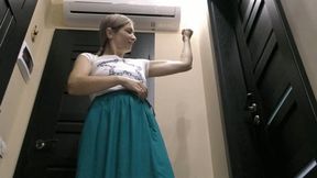 Looking confident, and see the camera man below you (Part 2) WMV FULL HD 1080p