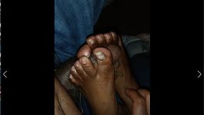 Neefah's Happy New Year Ticklish Footjob