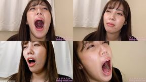 Momo Fukuda - CLOSE-UP of Japanese cute girl YAWNING yawn-17 - wmv