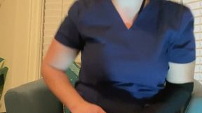 Medical Sissification Appointment 4 -SHORT- sissification, humiliation, degradation, sph, medical fetish, medical role play, femdom, femdom POV, dildo sucking, pegging pov, fishnets, gloves fetish