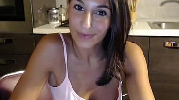 Superb and delicious Amateur italian model babe Danika Mori webcam show! Finger pussy and masturbation with panty inside