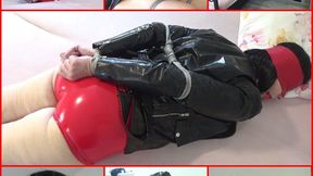 My amateur bondage, February, 22, 2025: Tied up in PVC