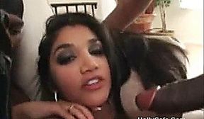Leah Jaye Takes  Black Cocks