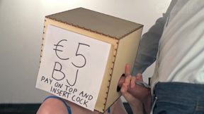 Dirt Cheap Amateur Blowjob Whore Lily Corinth Treats Her First Customer [suck On Thumb, Cum On Lips]