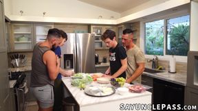 Jax Thirio and Derek Allen are finally alone with their stepsons