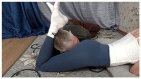 Yoga pants smothering action is better than regular gym training, vf3018x 1080p