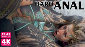Tattoo girl ANUSKATZZ get fucked balls deep in her ass