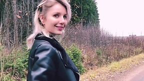 Russian Girl Gets Fucked by a Homeless