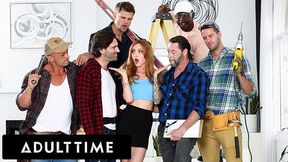 Kendra Cole Devoured In Adult Action: Gangbang By Construction Crews, Tight And Hard Core Double Penetration!