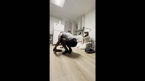 eternal priestess slave cleaning kitchen