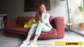 Busty Latina Mila Garcia Gets Her First Porn Experience