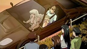 Car-fucking public freak fest with subtitled hentai action gone wild!