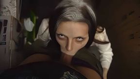 Halloween Story Demon Girl Made A Blowjob  Dreamer Xxx, featuring  Luna Roulette