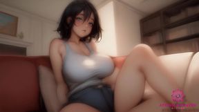 stepmom s bathroom surprise - [ai porn]
