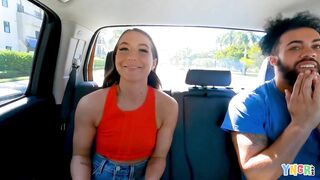 YNGR - Ohio College Sluts Violet Reign Cuts Class For Some Miami Cock