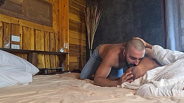 I'm Hungry Too But I Want Dick First! Amateur Couple Homemade Sex