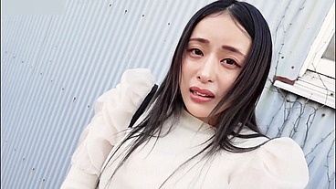 20 year old Japanese black hair beauty. Slender amateur girl, outdoor blowjob, creampie sex.