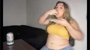 MsGoldenCherry Yellow Top Taco Belly Stuffing