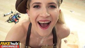 Blonde babes crave cock&#x1F346; so hard they lose control, Dick&#x1F346; Models get blown