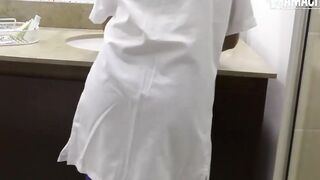 MAMACITAZ - Dyke Latina Maid Maria Antonia Alzate Enjoys Twat Licking And Scissoring
