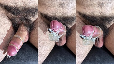 My Throbbing Cock Shooting Load Without Hands
