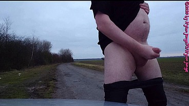 Geile Heels im Auto anziehen ** Outdoor Fun **