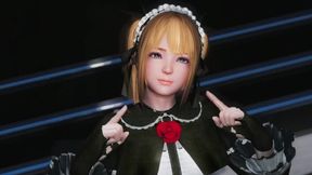 Baldy bangs teen Marie Rose in Elder Scroll hardcore fantasy roleplay