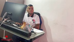 The Head of the Company Takes the New Employee to Be Able to Give Her the Administration Position