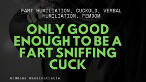 Only Good Enough to be a Fart Sniffing Cuck