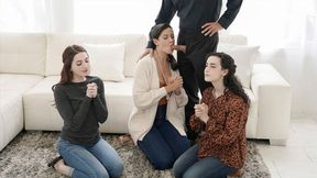 FreeUse MILF - Three Stunning Home Wives Ready to Pleasure Dad Anytime, Anyplace