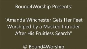 Amanda Winchester Gets Foot Worship from an Intruder - Abridged - SD