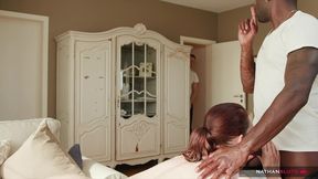deep anal massage on marie clarence s stretched asshole