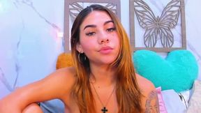 FUCK MY PUSSY!! FIRST CARESS MY NIPPLES...ITS MAKE ME SO HORNY... AND THEN I WILL WORK HARD AND PLAY MY PUSSY WITH MY DILDO WHILE U MAKE ME CRAZY WITH TIPS #LUSH ON! - Pa