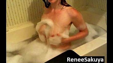Naughty bubble bath