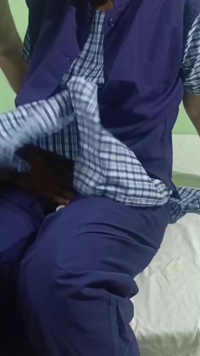 Married Stepuncle Enjoying College Girl with Uniform in Neighbour&#039;s Home