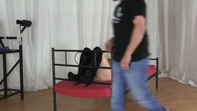 On the bed