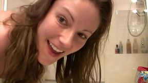 Big cock POV: Samantha Ryan waits for me to fuck her