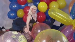 Galas Destroy Big Balloondorado Balloons - HD 1080p mp4