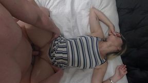 masked milf veronica steals his milk