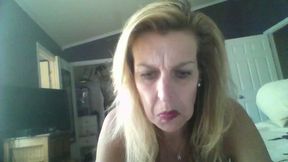 No Sound Gilf on Her Bed Getting Horny