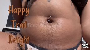 Happy Trail Delight: Hairy Happy Trail Tease 4K