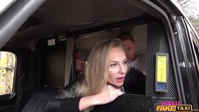 FAKED TAXI DATE with HARSH HUSBAND - Rough Ride
