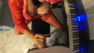 Adventures of MilfyCalla ep 96 First piano lesson