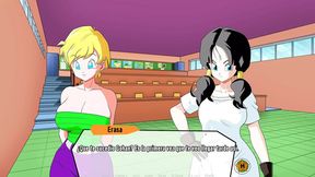 Hybrid Eroventures - Gohan Hooks Up with Videl&#x2019;s Steamy Buddy