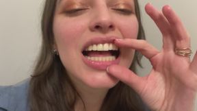 Giantess Girlfriend Mouth Fetish JOI